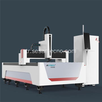 3015 karbon çelik / alüminyum cnc fiber lazer kesim